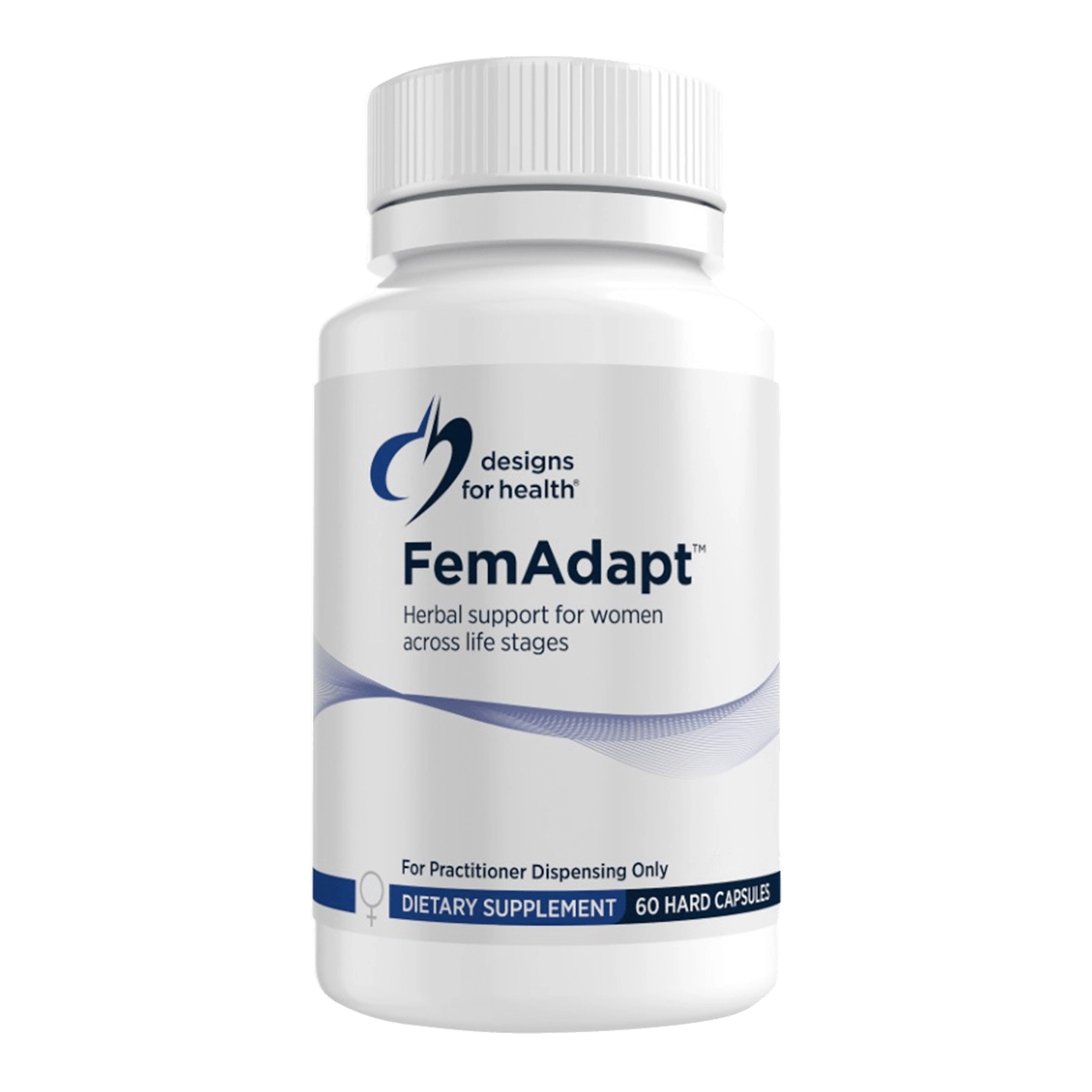 Designs for Health FemAdapt 60 caps Female Hormonal Balance Menopause Menstrual Support Australia Health Potential