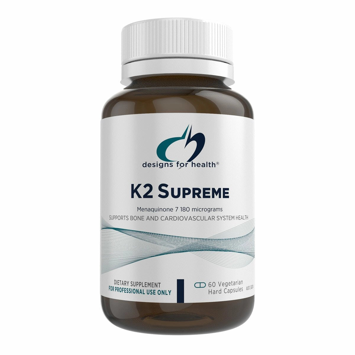 Designs for Health K2 Supreme 60 caps MenaQ7 Vitamin K2 Bone Arterial Cardiovascular Support Australia Health Potential