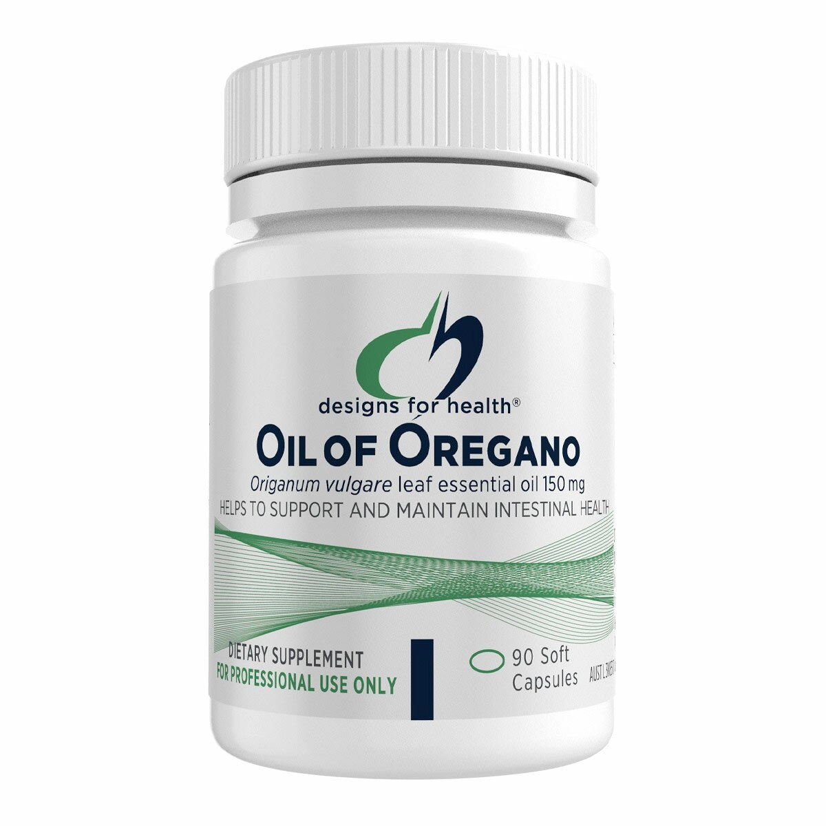 Designs for Health Oil of Oregano 90 softgels Carvacrol Intestinal Biofilm Gut Microbiome Support Australia Health Potential