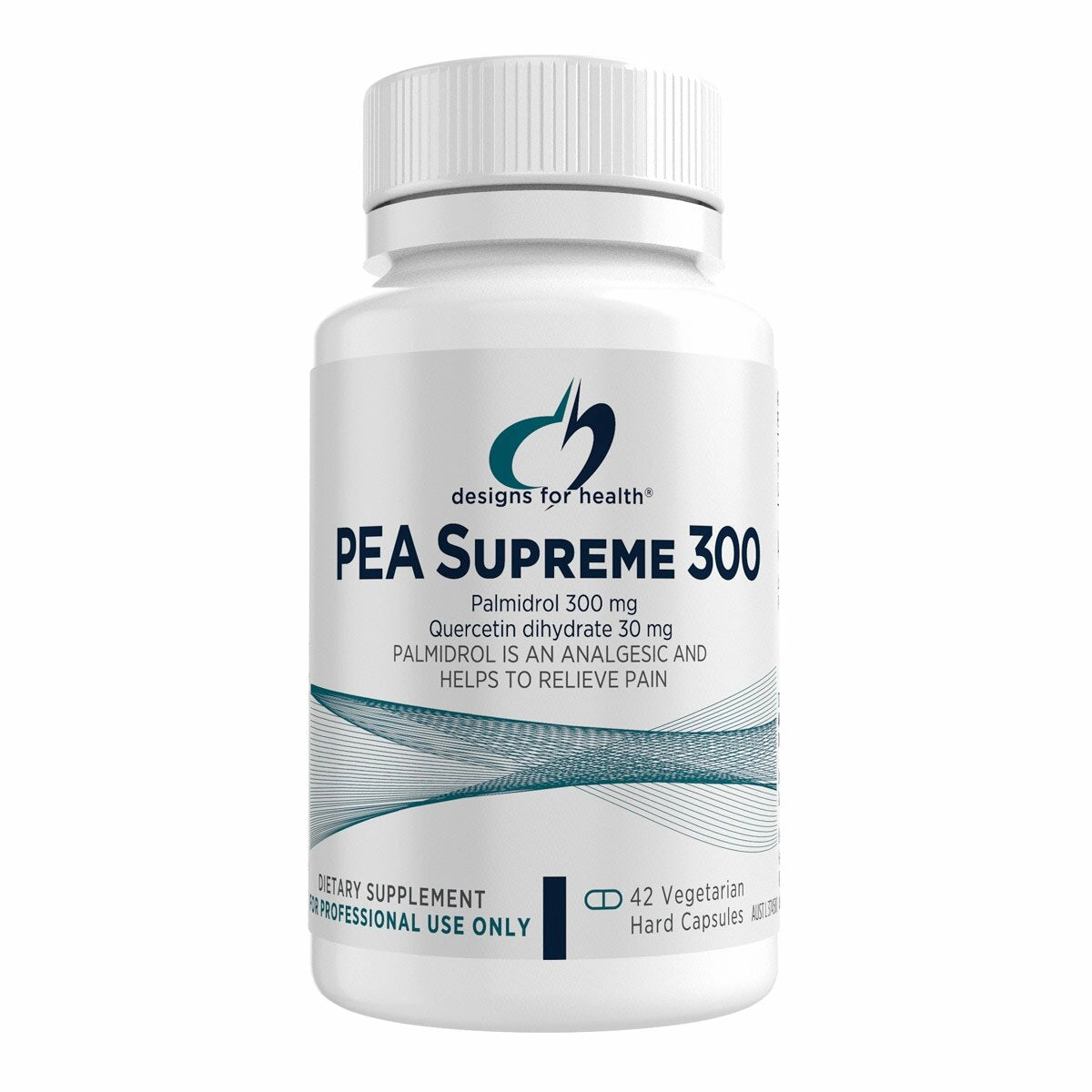 Designs for Health PEA Supreme 300 42 caps Levagen PEA LipiSperse Pain Neuralgia Relief Australia Health Potential
