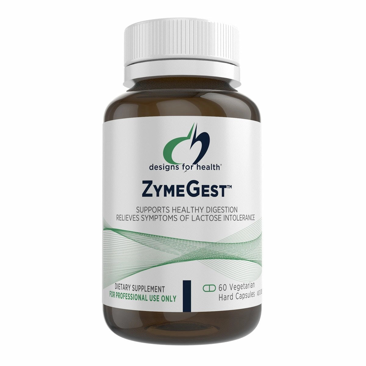 Designs for Health ZymeGest 60 caps Broad Spectrum Digestive Enzymes Lactose Bloating Support Australia Health Potential