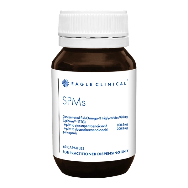 Eagle Clinical SPMs 60 caps Lipinova Specialised Pro-Resolving Mediators Inflammation Resolution Australia Health Potential