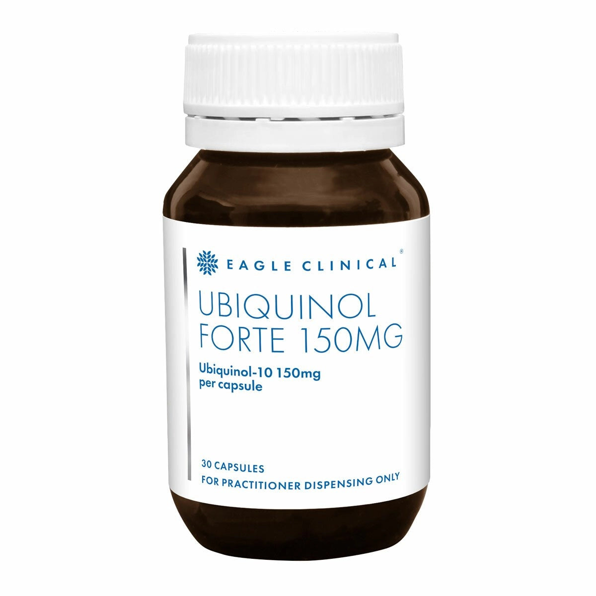 Eagle Clinical Ubiquinol Forte 150mg 30 caps Ubiquinol CoQ10 Cardiovascular Heart Antioxidant Australia Health Potential