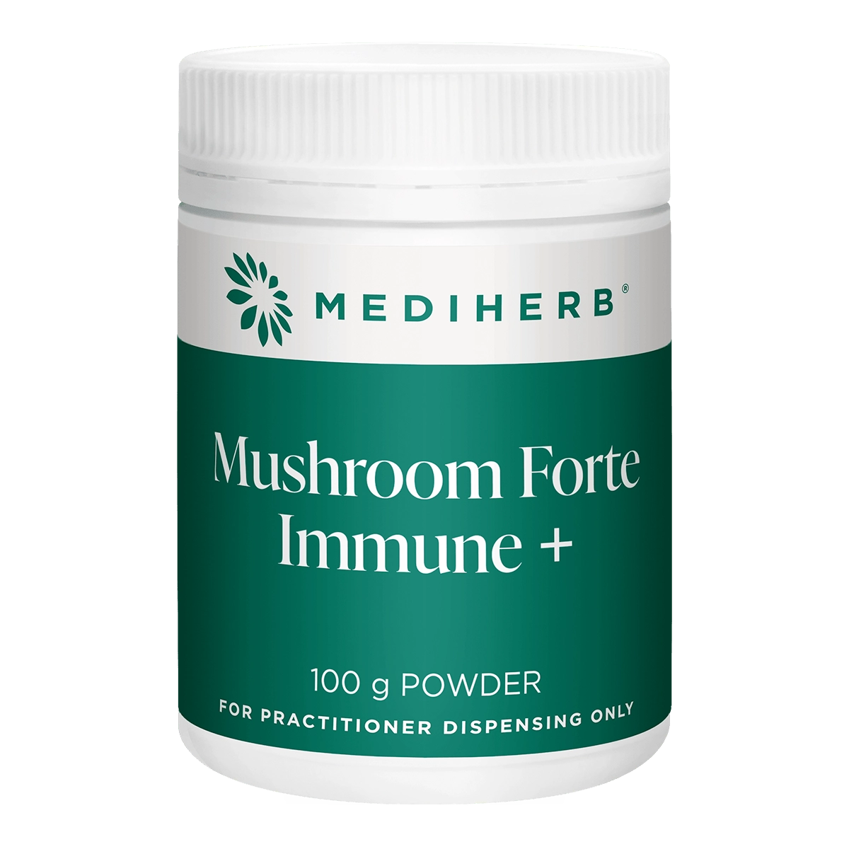 MediHerb Mushroom Forte Immune Plus 100g Reishi Shiitake Maitake Turkey Tail Organic Fruiting Body Immune Support BetaG lucan Qi Tonic Australia Health Potential