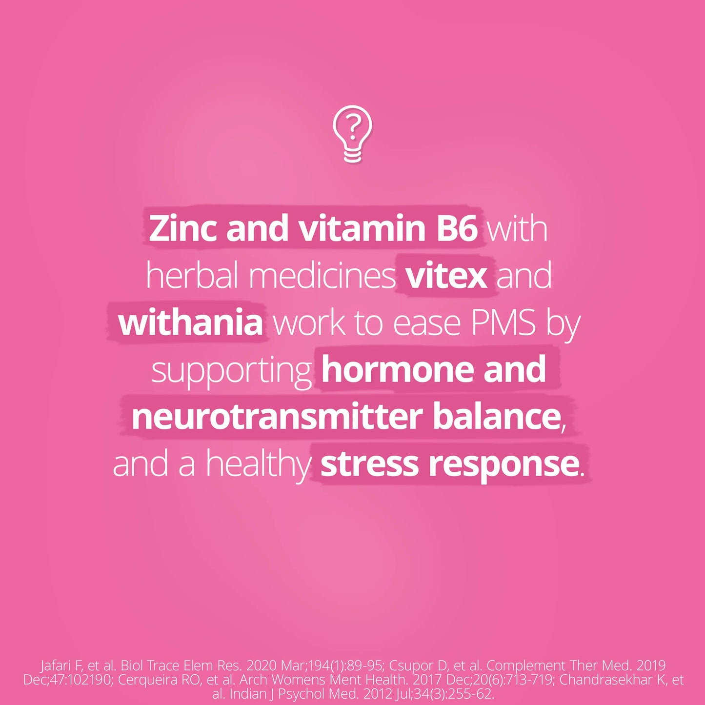 Metagenics PMS Ease science tile Vitex 93 percent PMS symptom relief 1634 women clinical Australia Health Potential