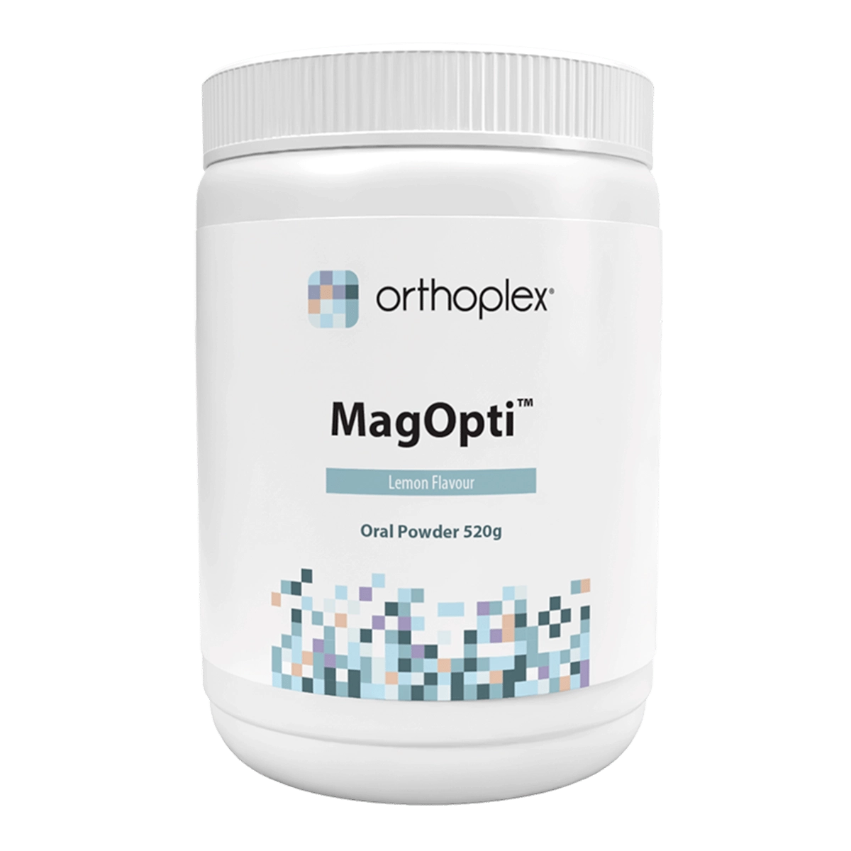 Orthoplex MagOpti 520g lemon powder creatine triple magnesium activated B vitamins energy muscle nervous system Australia Health Potential