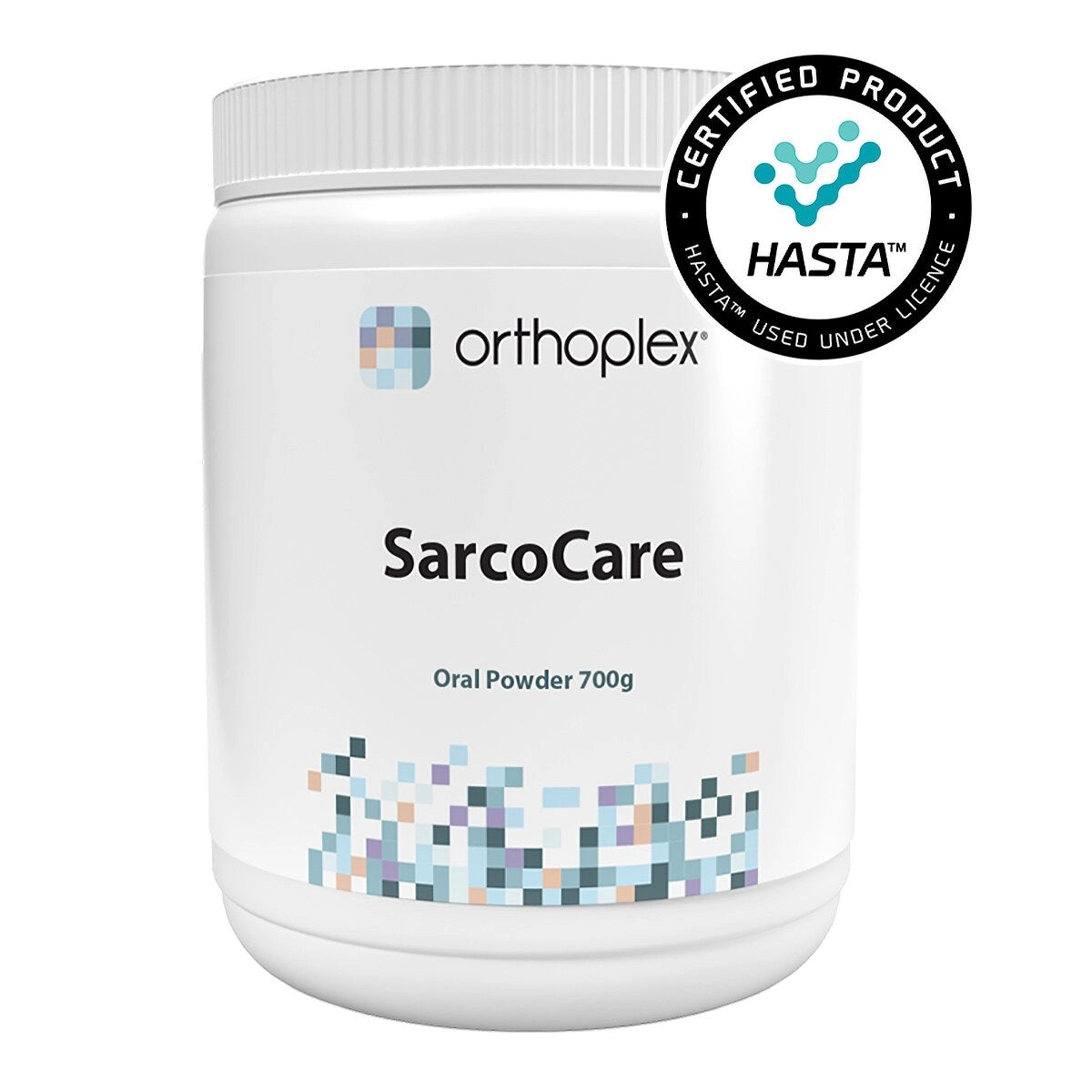 Orthoplex SarcoCare 700g Chocolate Muscle Mass Protein HMB Support Australia Health Potential