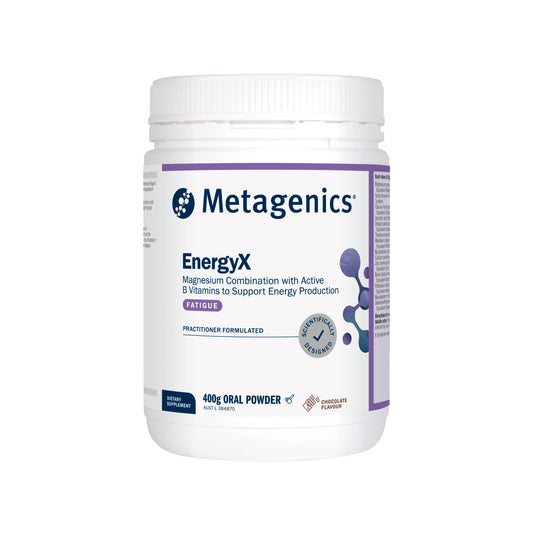 Metagenics EnergyX Chocolate 400g powder