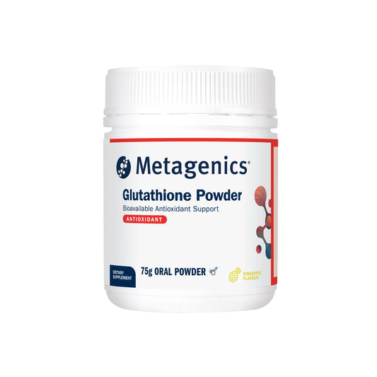 Metagenics Glutathione Powder 500mg Pineapple 75g