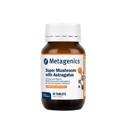 Metagenics Super Mushroom with Astragalus 30 tabs
