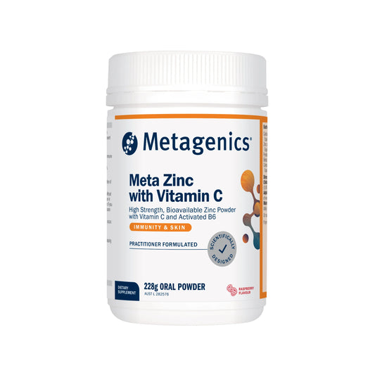 Metagenics Meta Zinc with Vitamin C Raspberry 228g