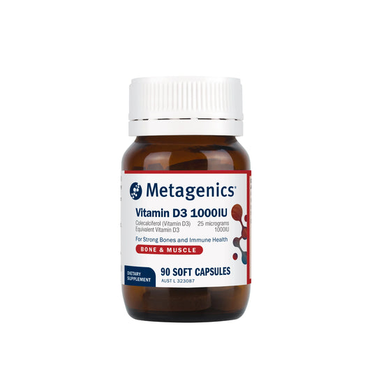 Metagenics Vitamin D3 1000IU 90 capsules