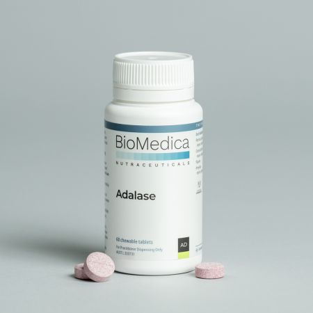 BioMedica Adalase 60 tabs Chewable Vitamin A D Digestive Enzyme Tablets Australia Health Potential