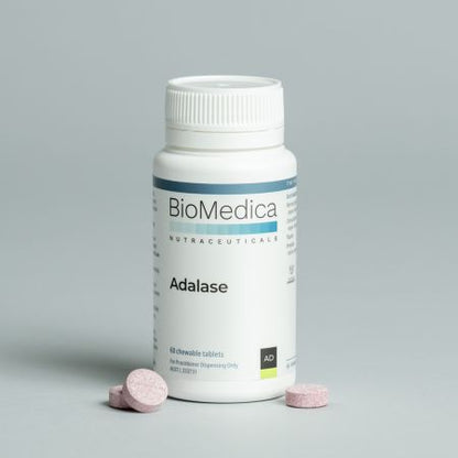 BioMedica Adalase 60 tabs Chewable Vitamin A D Digestive Enzyme Tablets Australia Health Potential