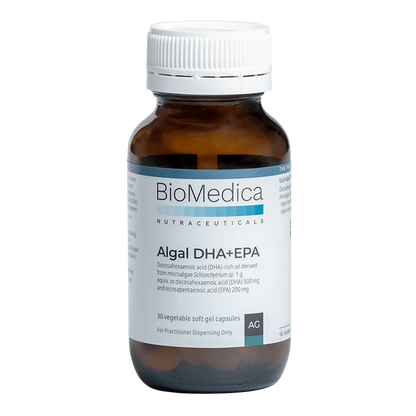 BioMedica Algal DHA EPA vegan omega 3 supplement practitioner only Australia Health Potential