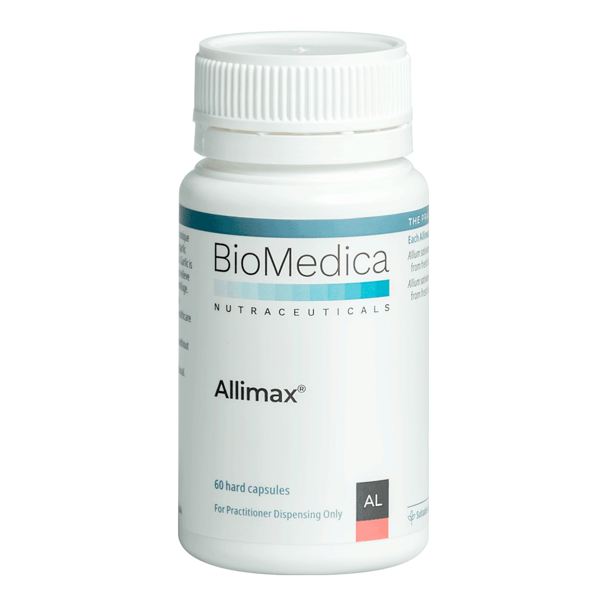 BioMedica Allimax 60 caps Garlic Allicin Respiratory Cold Cardiovascular Support Australia Health Potential
