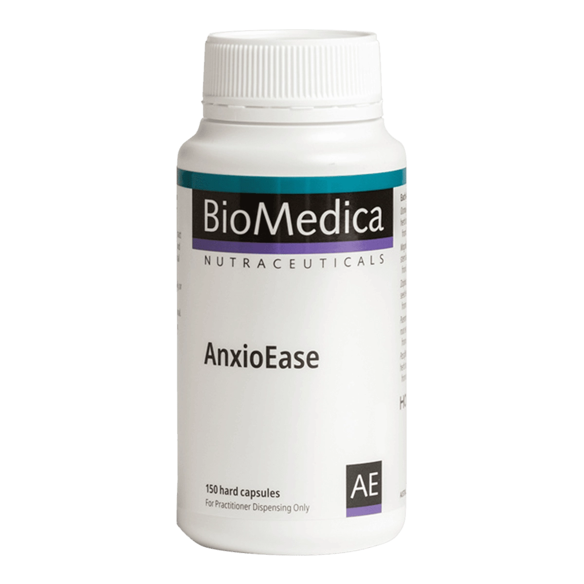 BioMedica AnxioEase 150 caps Stress Anxiety Nervous System Calm Support Australia Health Potential