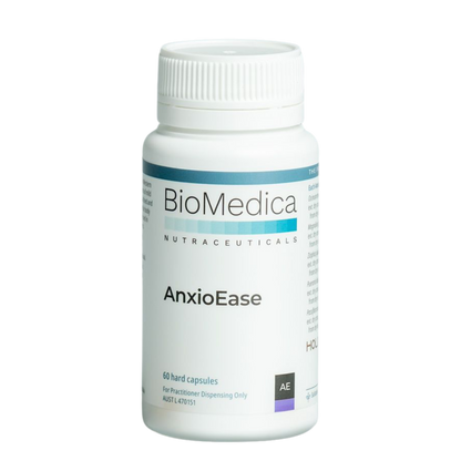 BioMedica AnxioEase 60 caps Stress Anxiety Nervous System Calm Support Australia Health Potential