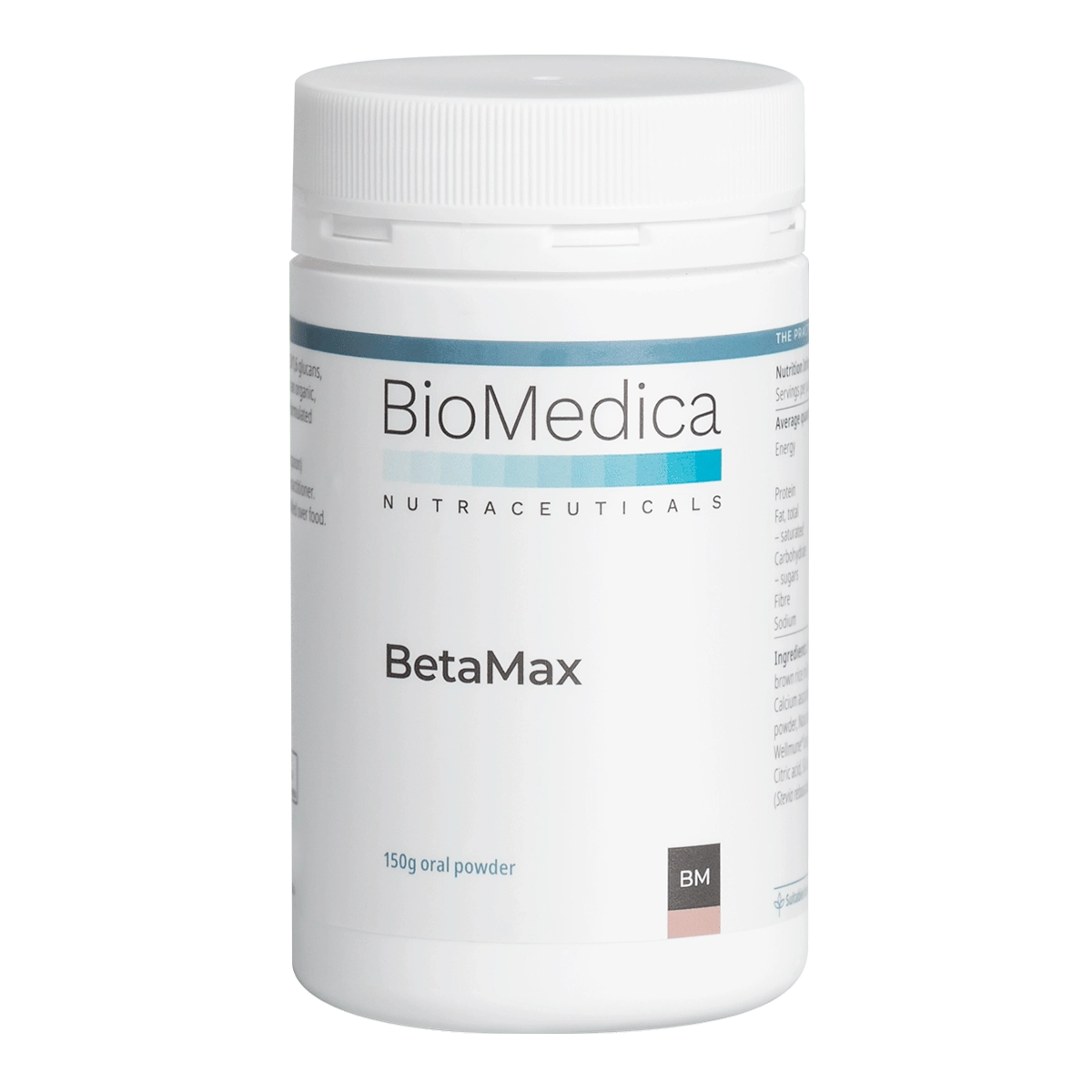 BioMedica BetaMax 150g Mandarin Beta Glucan Immune Modulator Support Australia Health Potential