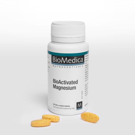BioMedica BioActivated Magnesium 60 tabs Multi Form Magnesium Sleep Muscle Tablets Australia Health Potential