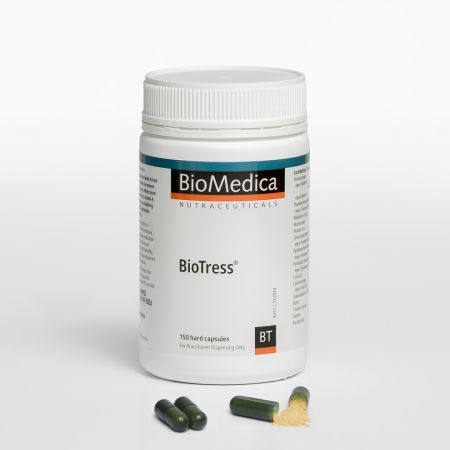 BioMedica BioTress 60 caps Comprehensive Multivitamin B Complex Energy Capsules Australia Health Potential
