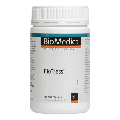 BioMedica BioTress 150 caps Multinutrient Energy Stress Nervous System Support Australia Health Potential