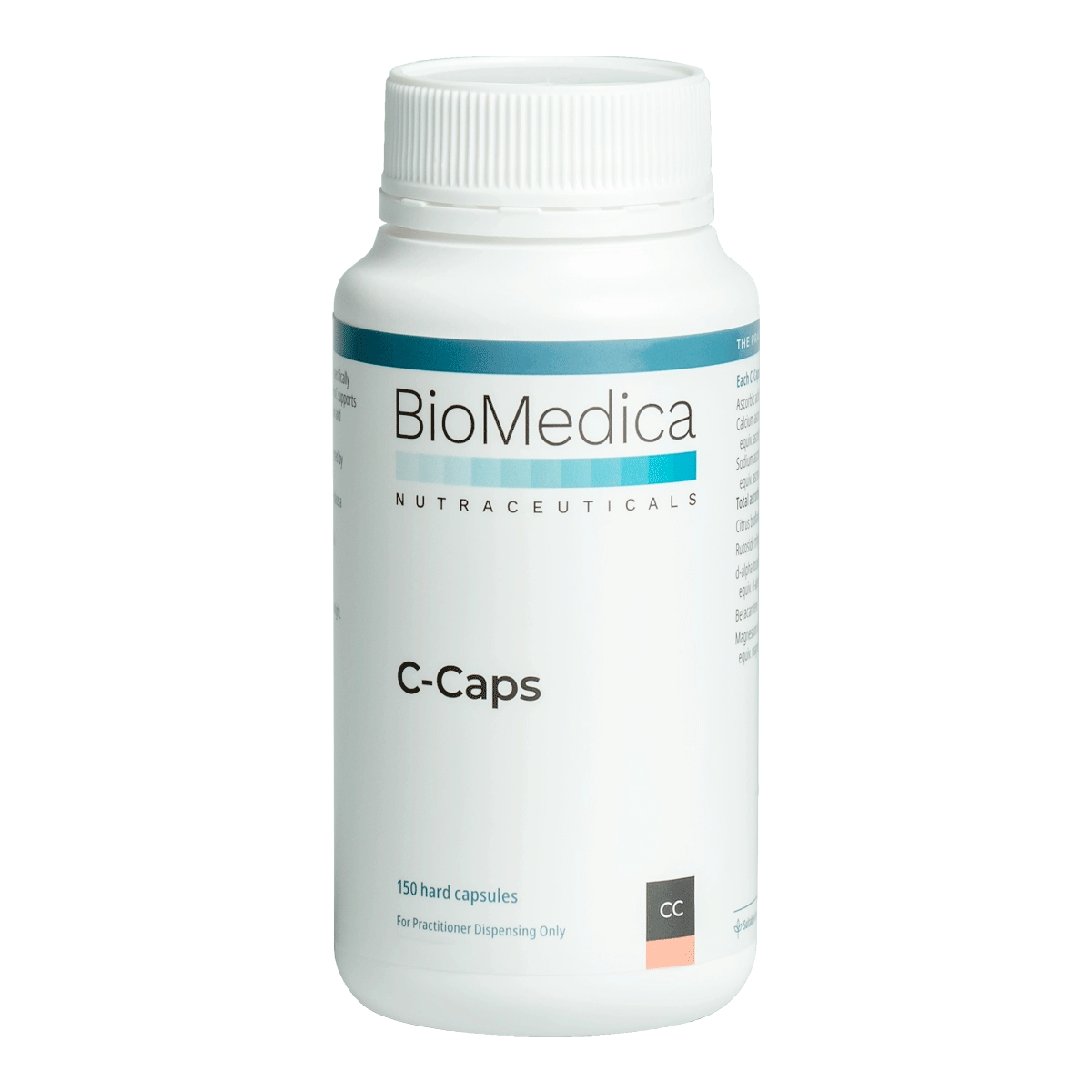 BioMedica C-Caps 150 caps Buffered Vitamin C Immune Connective Tissue Support Australia Health Potential