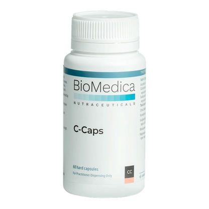 BioMedica C-Caps 60 caps Buffered Vitamin C Immune Connective Tissue Support Australia Health Potential