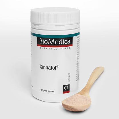 BioMedica Cinnatol 150g powder Ceylon Cinnamon Inositol Blood Sugar Powder Australia Health Potential
