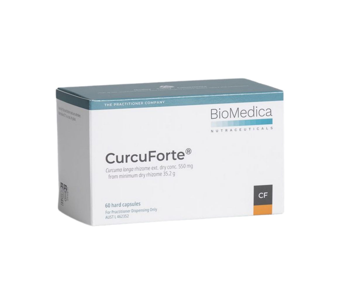 BioMedica CurcuForte_60 caps Curcumin C3 Complex Joint Inflammation Antioxidant Digestive Support Australia Health Potential