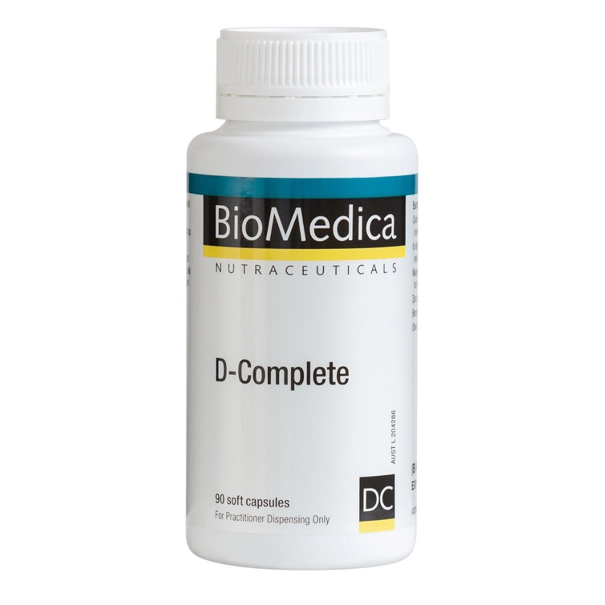 BioMedica D-Complete 90 caps Vitamin D3 Bone Immune Muscle Skin Support Australia Health Potential