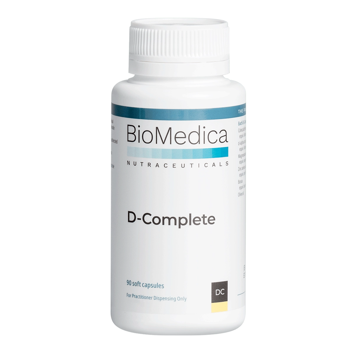 BioMedica D-Complete 90 caps Vitamin D3 Bone Immune Muscle Skin Support Australia Health Potential
