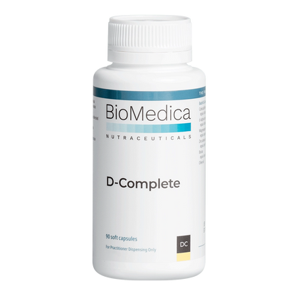 BioMedica D-Complete 90 caps Vitamin D3 Bone Immune Muscle Skin Support Australia Health Potential
