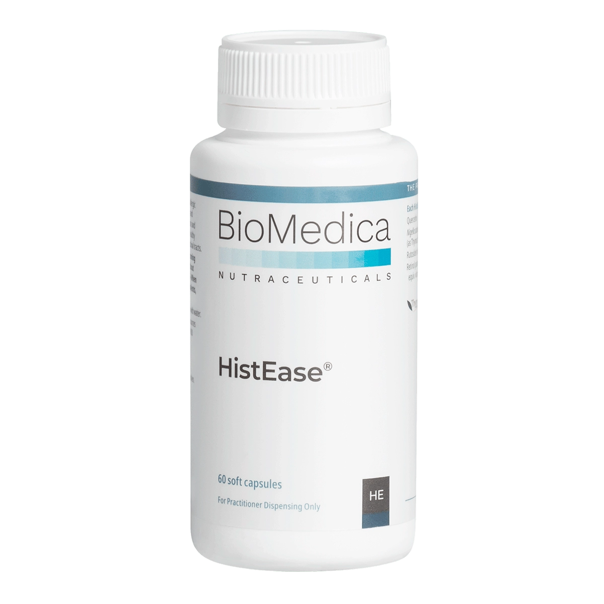 BioMedica HistEase 60 caps Allergy Relief Immune Mucous Membrane Support  Black Seed Oil Quercetin Natural Allergy Relief Australia Health Potential