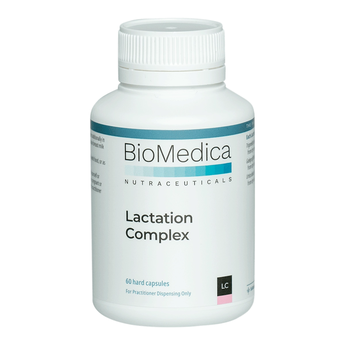BioMedica Lactation Complex 60 capsules breastfeeding supplement practitioner only Australia fenugreek goats rue nettle breast milk supply Australia Health Potential