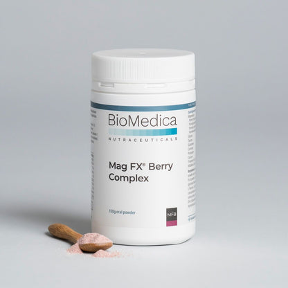 BioMedica Mag FX Berry 150g TRAACS Magnesium Superfood Berry Wholefood Powder Australia Health Potential