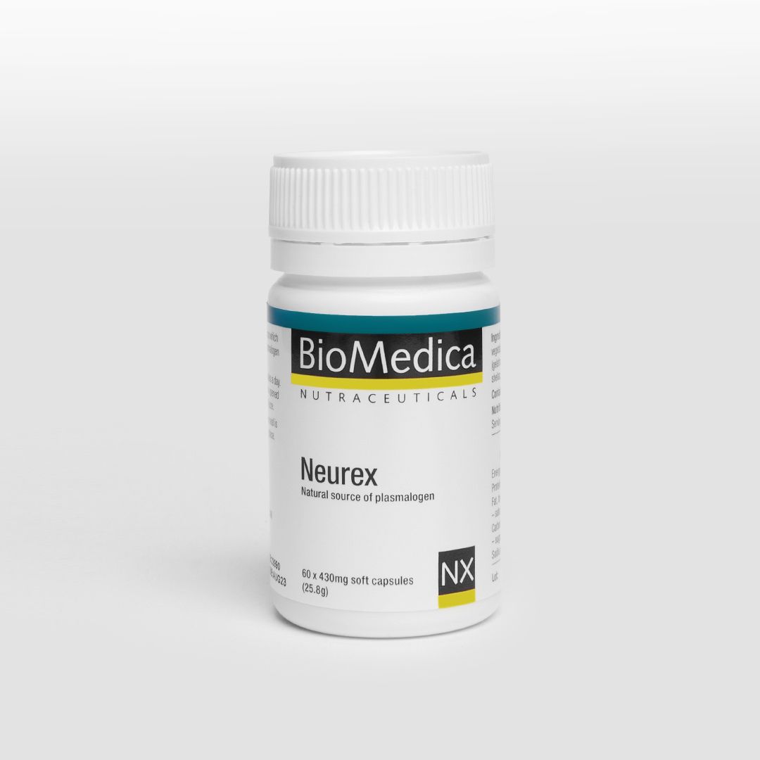 BioMedica Neurex 60 caps Plasmalogen Cellular Health Ageing Support Australia Health Potential