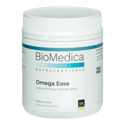 BioMedica Omega Ease 180 caps VivoMega EPA DHA Omega-3 Cardiovascular Brain Mood Support Australia Health Potential