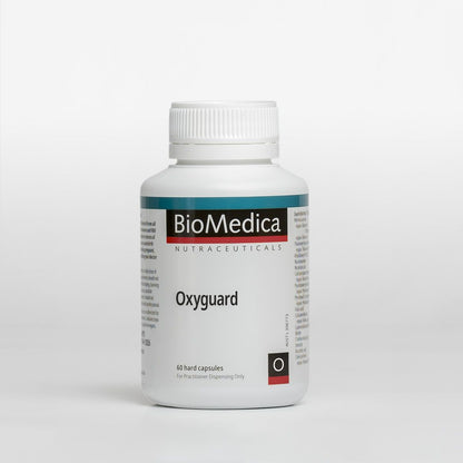 BioMedica Oxyguard 60 caps Antioxidant Vascular Immune Collagen Free Radical Support Australia Health Potential