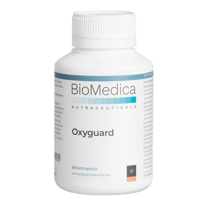 BioMedica Oxyguard 60 capsules healthy ageing oxidative stress antioxidant vascular collagen Immune Free Radical Australia Health Potential  