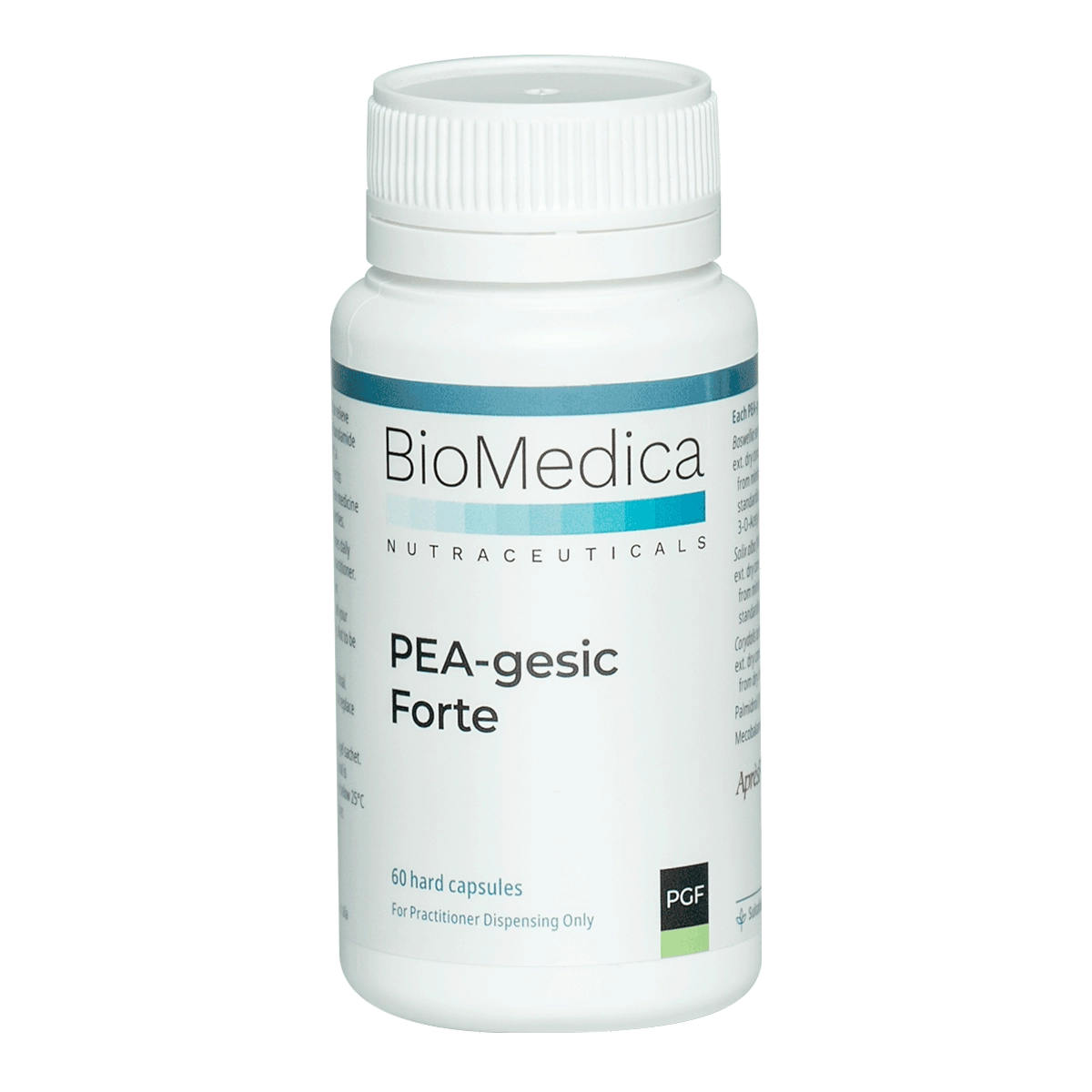 BioMedica PEA-gesic Forte 60 caps PEA Joint Pain Inflammation Arthritis Relief Australia Health Potential