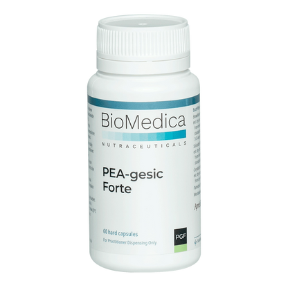 BioMedica PEA-gesic Forte 60 caps PEA Joint Pain Inflammation Arthritis Relief Australia Health Potential