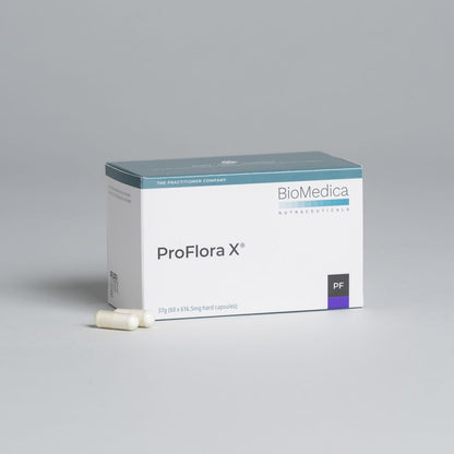 BioMedica ProFlora X 60 caps 10 Strain Multi Probiotic Gut Microbiome Capsules Australia Health Potential