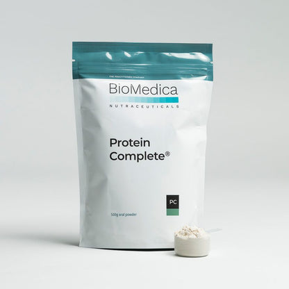 BioMedica Protein Complete Vanilla 500g Certified Organic Vegan Vanilla Protein Powder Australia Health Potential