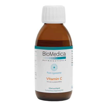 BioMedica Pure Liposome Vitamin C 125mL Liposomal Vitamin C Immune Antioxidant Support Australia Health Potential