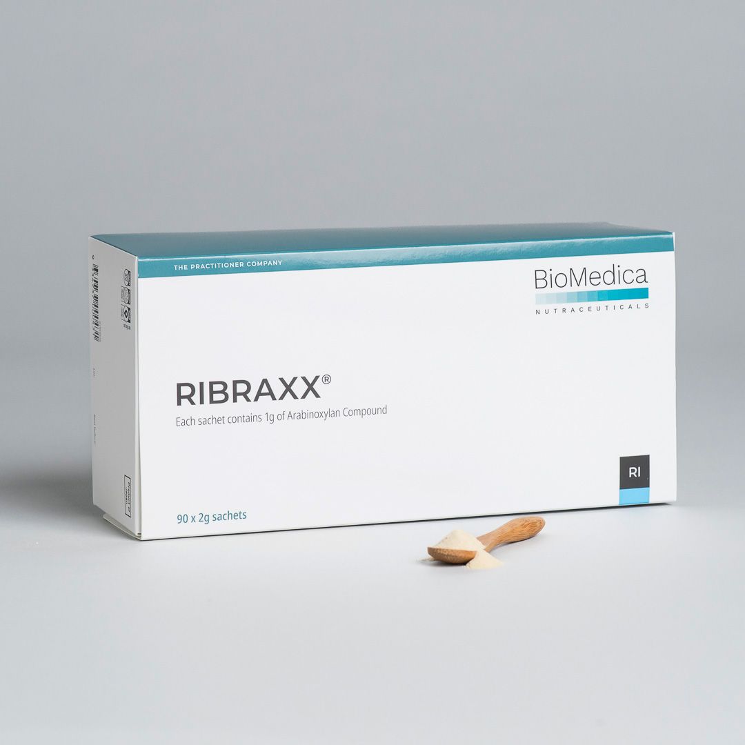 BioMedica Ribraxx 90 sachets Arabinoxylan Rice Bran Shiitake Immune Powder Australia Health Potential