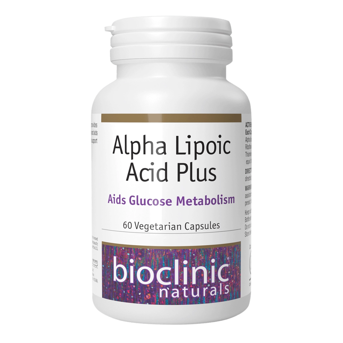 Bioclinic Naturals Alpha Lipoic Acid Plus 60 VegeCaps ALA antioxidant glucose metabolism energy fatigue glutathione Australia Health Potential