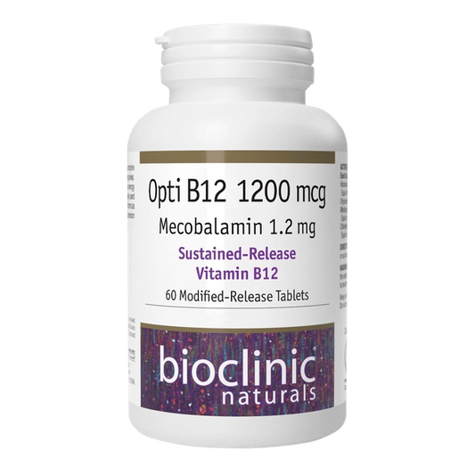 Bioclinic Naturals Opti B12 1200mcg 60 tablets