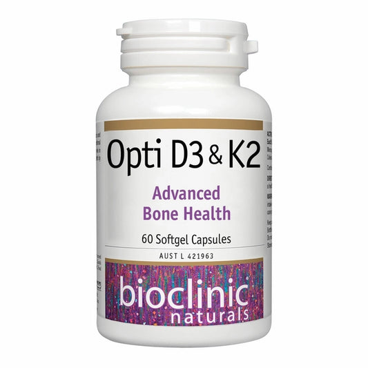 Bioclinic Naturals Opti D3 & K2 60 capsules