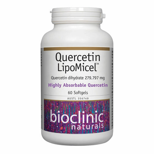 Bioclinic Naturals Quercetin LipoMicel™ 60 caps